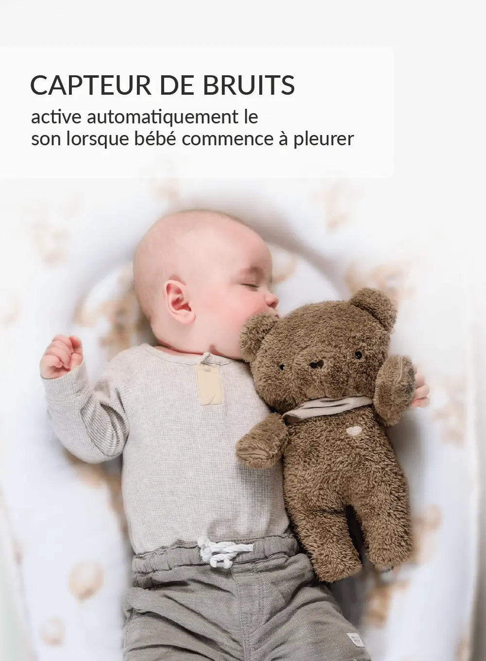 MyHummy Ourson Marron 5en1 veilleuse MUHYMMY