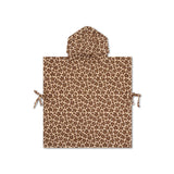 Poncho de plage enfant Wild Flower marron – 50 x 50 cm Swim Essentials