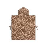 Poncho de plage enfant Wild Flower marron – 50 x 50 cm Swim Essentials