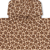 Poncho de plage enfant Wild Flower marron – 50 x 50 cm Swim Essentials