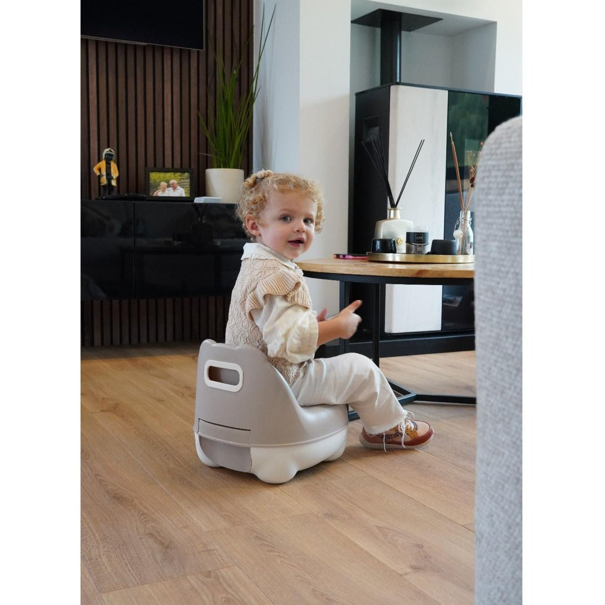 Pot d'apprentissage Ourson – Nougat BO JUNGLE