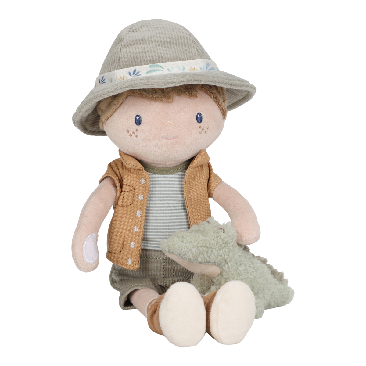 Poupée Jim Safari Ranger – doudou explorateur dès 12 mois