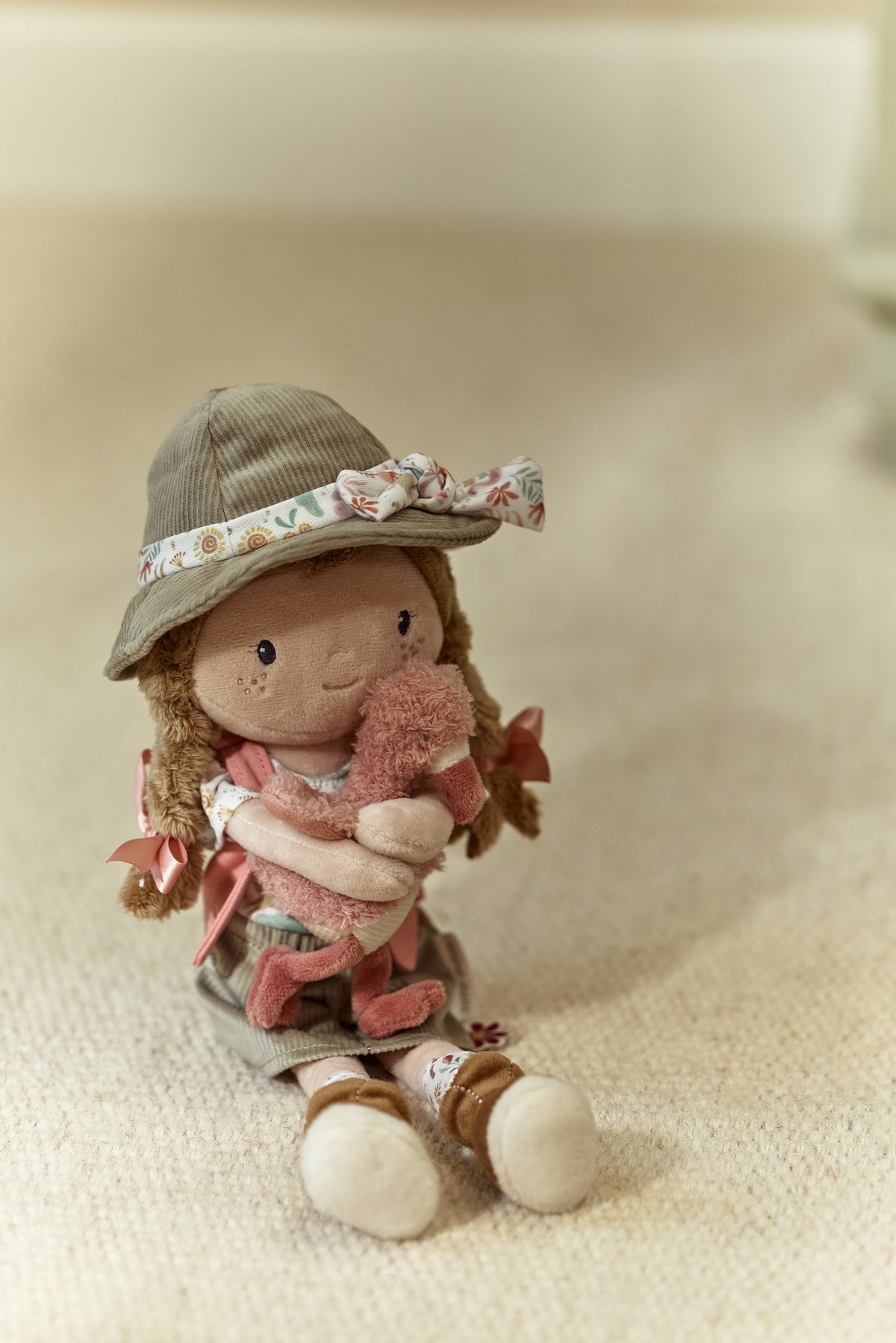 Poupée Rosa Safari Ranger – doudou exploratrice dès 12 mois