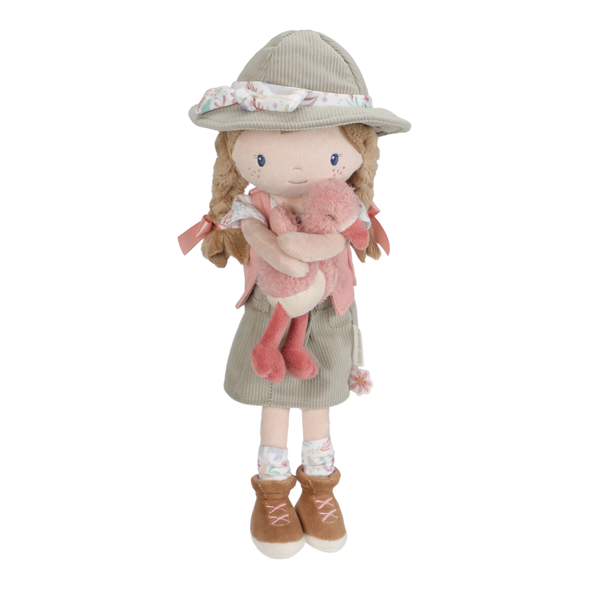 Poupée Rosa Safari Ranger – doudou exploratrice dès 12 mois