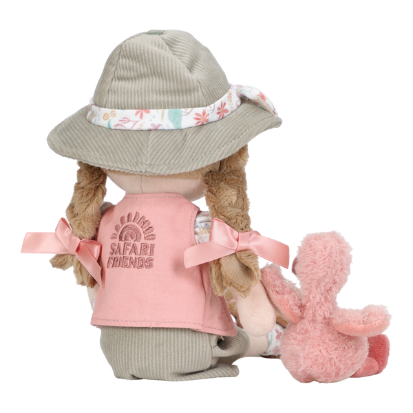 Poupée Rosa Safari Ranger – doudou exploratrice dès 12 mois