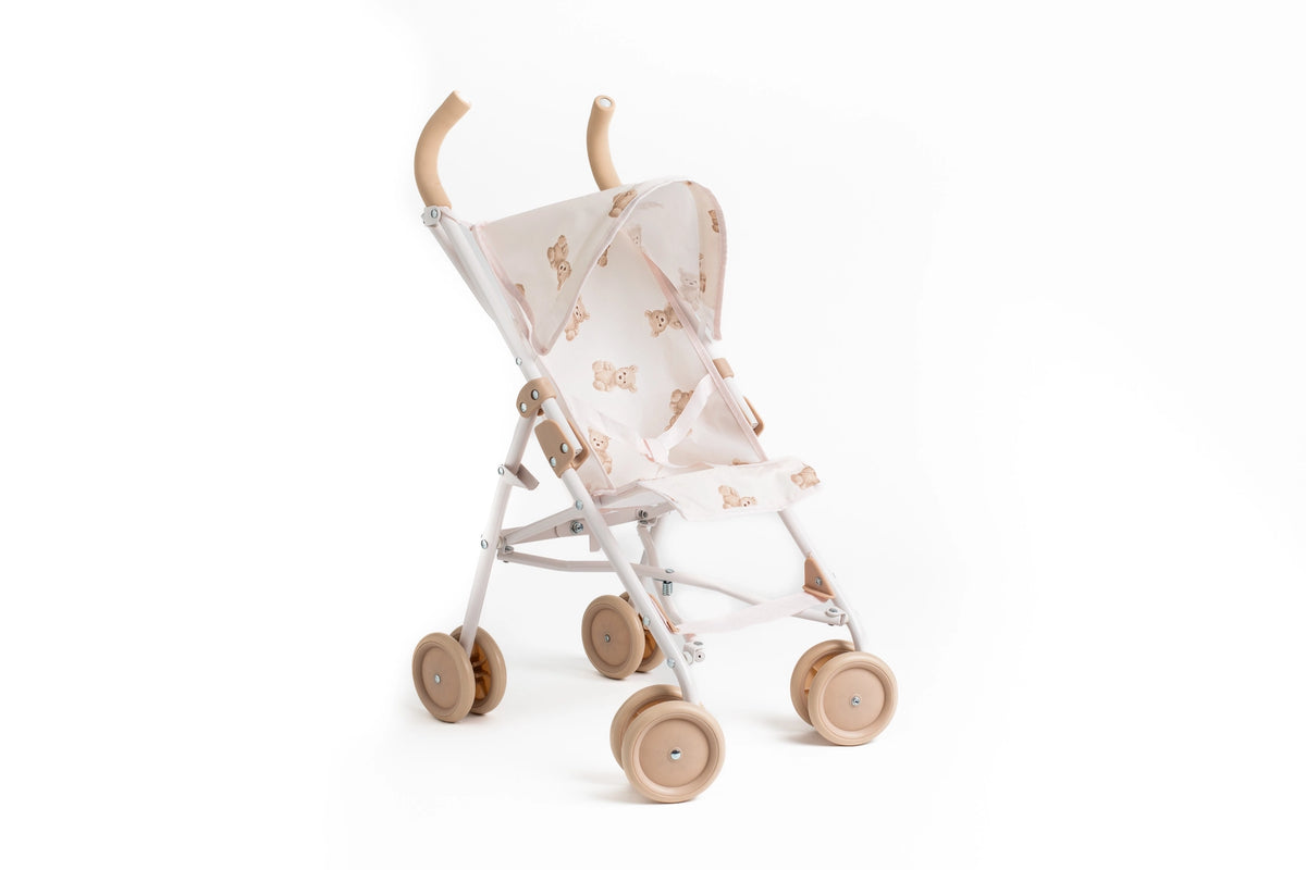 Poussette parapluie poupée Teddy jouet imitation enfant