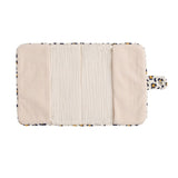 Protège carnet de santé en velours côtelé Léopard - Sauthon BB & CO