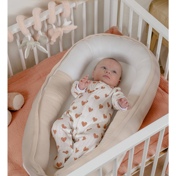 Pyjama bébé en coton pointelle – Petits Cœurs NOUKIES