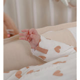 Pyjama bébé en coton pointelle – Petits Cœurs NOUKIES