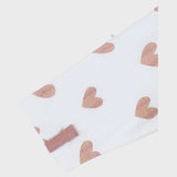 Pyjama bébé en coton pointelle – Petits Cœurs NOUKIES