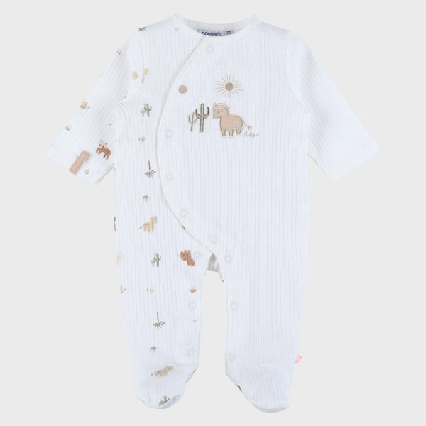 Pyjama bébé en coton structuré – Fluffy NOUKIES