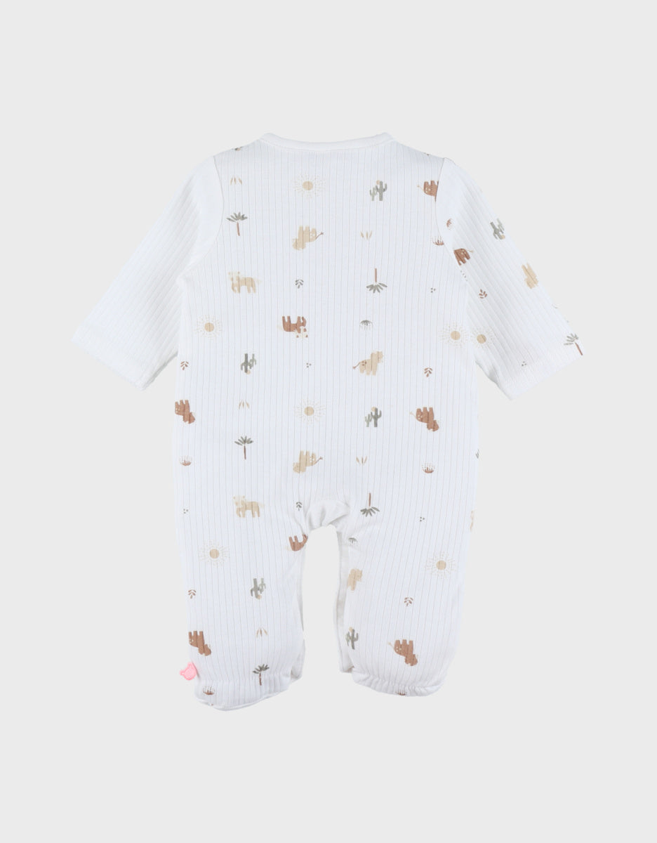 Pyjama bébé en coton structuré – Fluffy NOUKIES