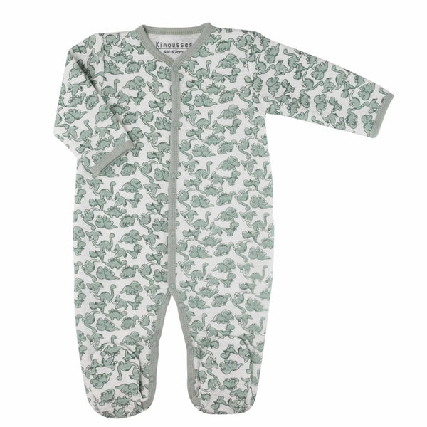 Pyjama bébé matelassé Dinosaures – 3 mois et 6 mois TROIS KILOS SEPT