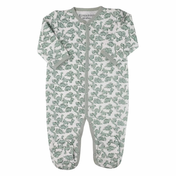 Pyjama bébé matelassé Dinosaures – 3 mois et 6 mois TROIS KILOS SEPT
