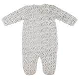 Pyjama bébé matelassé Petites Fleurs – 3 mois et 6 mois TROIS KILOS SEPT