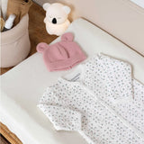 Pyjama bébé matelassé Petites Fleurs – 3 mois et 6 mois TROIS KILOS SEPT