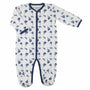 Pyjama en velours bébé Floral – douceur et confort dès la naissance TROIS KILOS SEPT