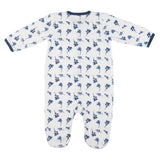 Pyjama en velours bébé Floral – douceur et confort dès la naissance TROIS KILOS SEPT