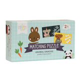 Qui mange quoi ? – Jeu d’association animaux & aliments – 10 puzzles MY LITTLE COMPANY