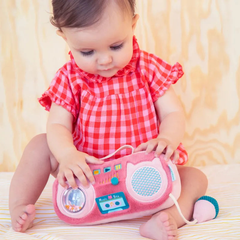 Radio sonore Jeanne le Chat – jouet musical bébé dès 9 mois liliputiens