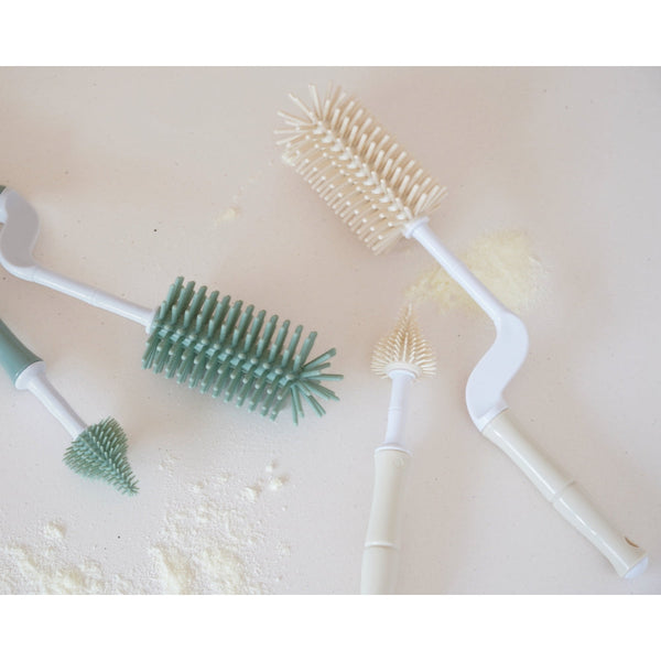 Set de goupillons biberon silicone bébé – Beige BO JUNGLE