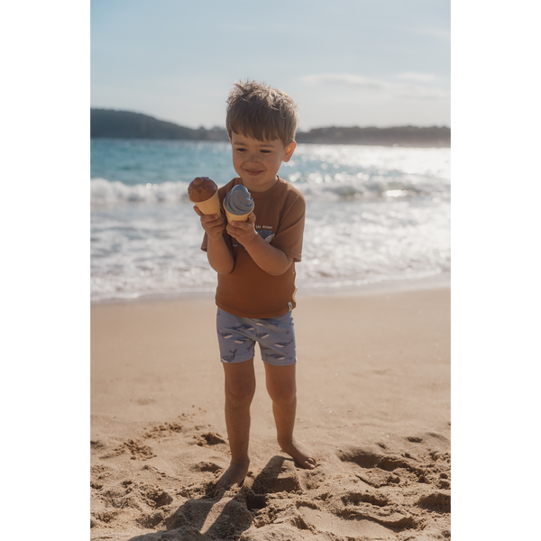 Seau de plage enfant avec accessoires glaces – Ocean World