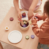 Service à salade enfant en bois – set dinette complet dès 3 ans Kid's concept