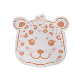 Serviette de plage microfibre Leopard beige – 140 cm Swim Essentials