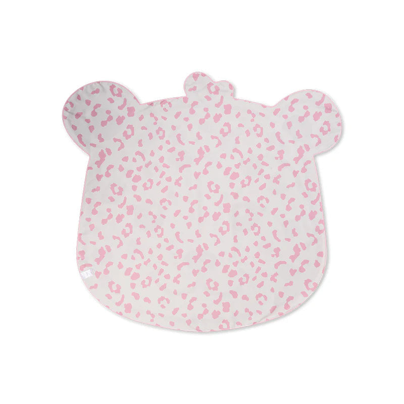Serviette de plage microfibre Leopard beige – 140 cm Swim Essentials