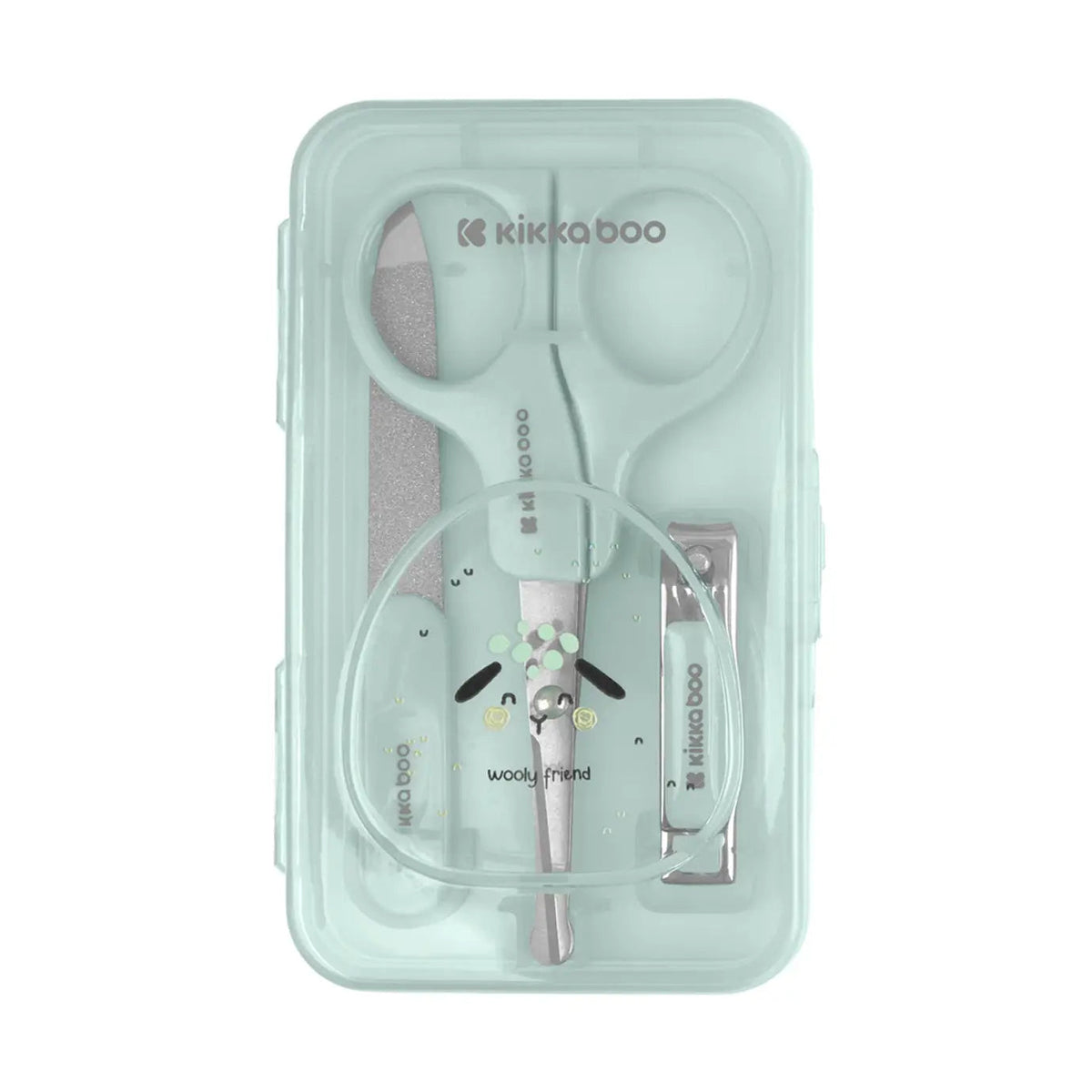 Set de manucure bébé – ciseaux, coupe-ongles et lime dès la naissance KIKA GROUP