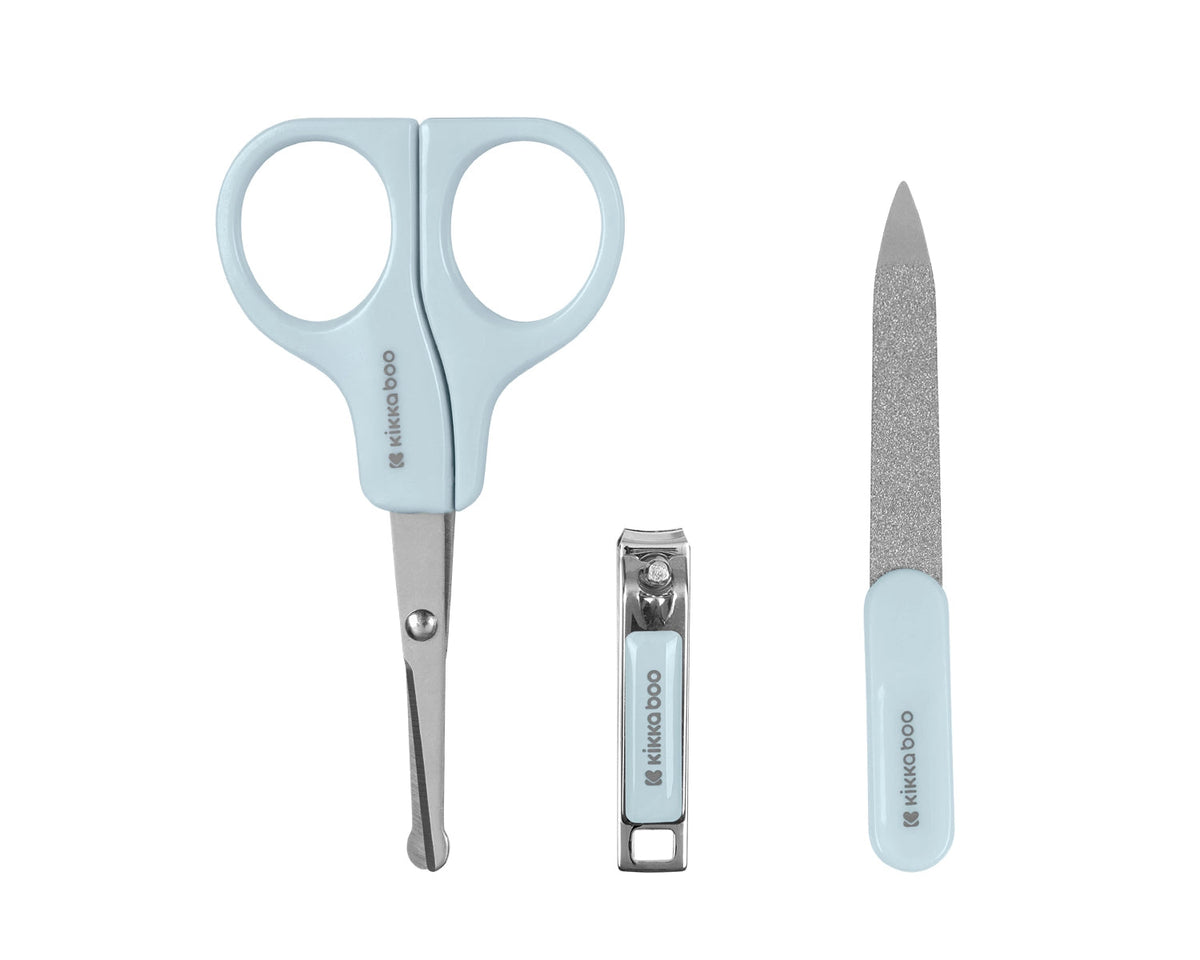 Set de manucure bébé – ciseaux, coupe-ongles et lime dès la naissance KIKA GROUP