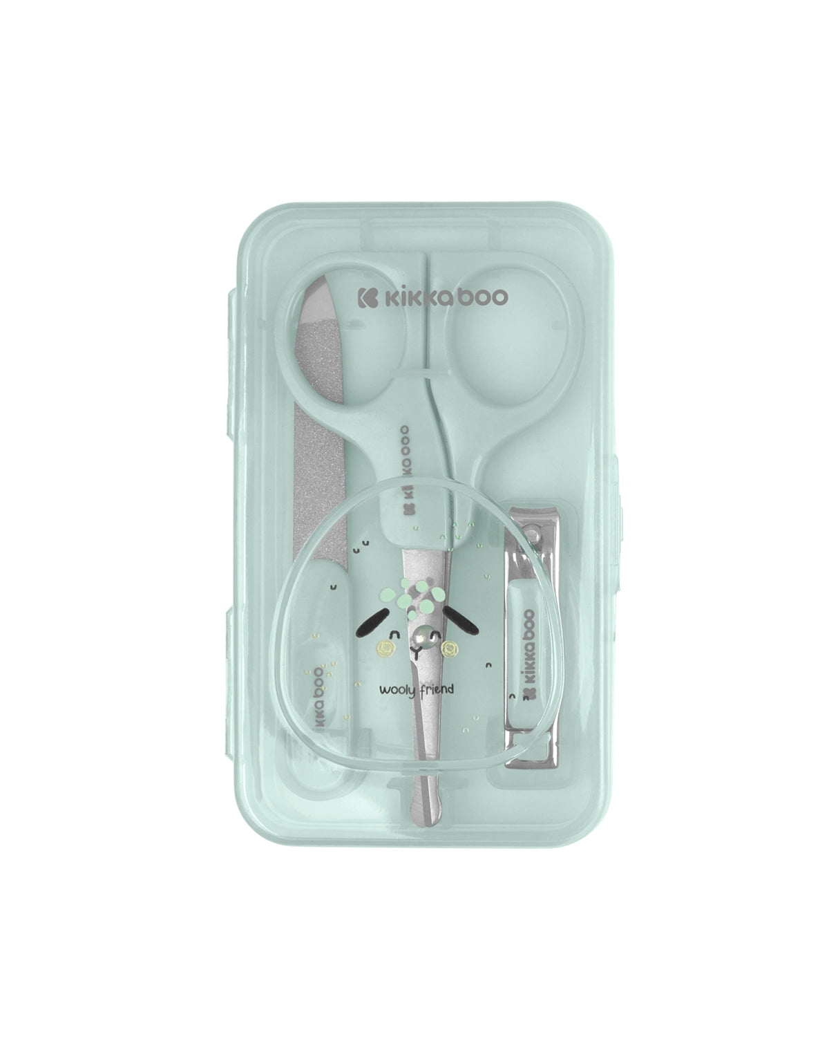 Set de manucure bébé – ciseaux, coupe-ongles et lime dès la naissance KIKA GROUP