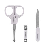 Set de manucure bébé – ciseaux, coupe-ongles et lime dès la naissance KIKA GROUP