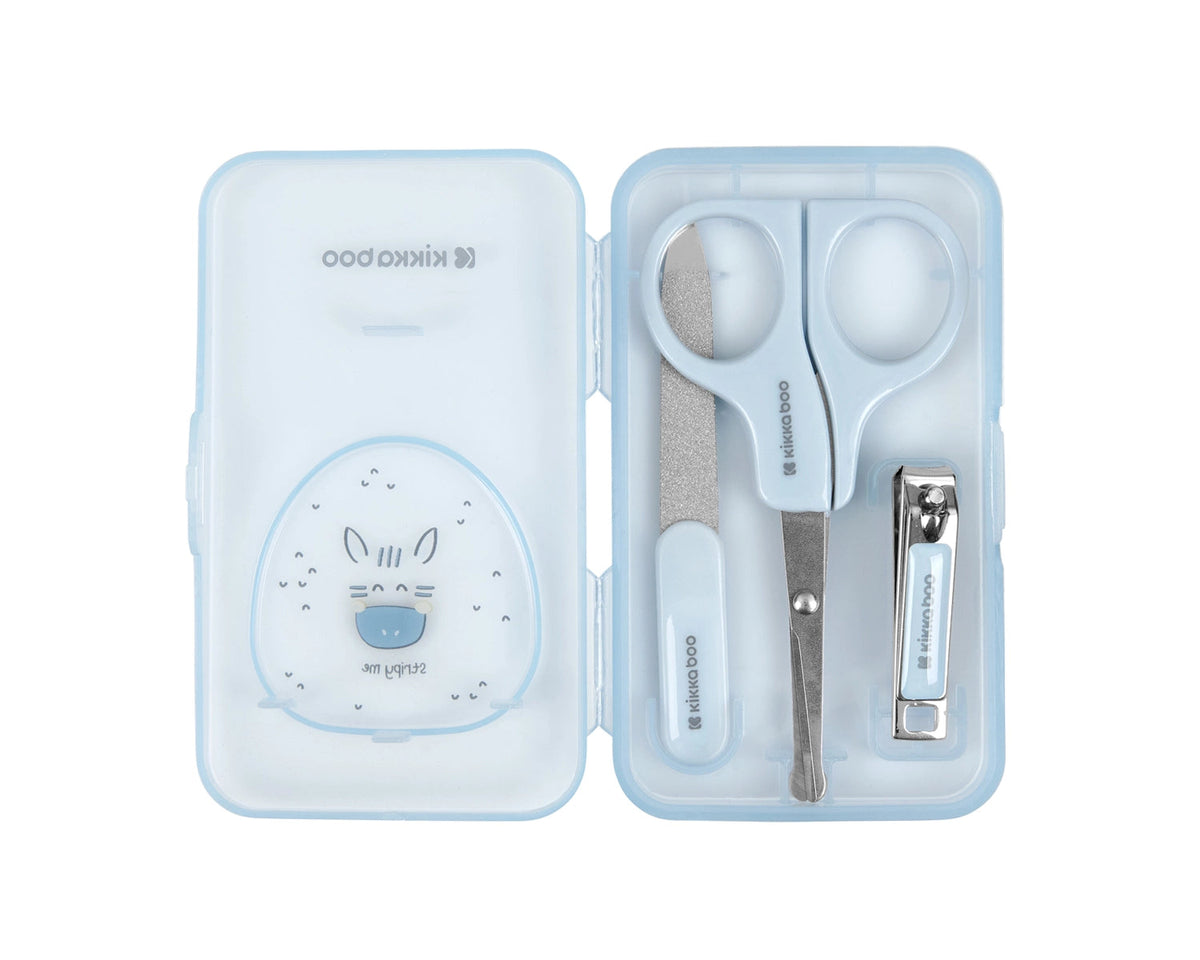 Set de manucure bébé – ciseaux, coupe-ongles et lime dès la naissance KIKA GROUP