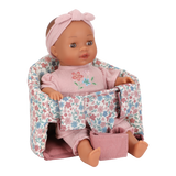 Siège de vélo pour poupée – Motif floral LITTLE DUTCH