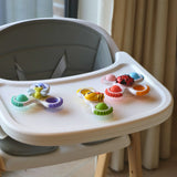 Jouets bébé ventouse sensoriels – Lot de 3 spinners BO JUNGLE