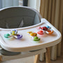 Jouets bébé ventouse sensoriels – Lot de 3 spinners BO JUNGLE
