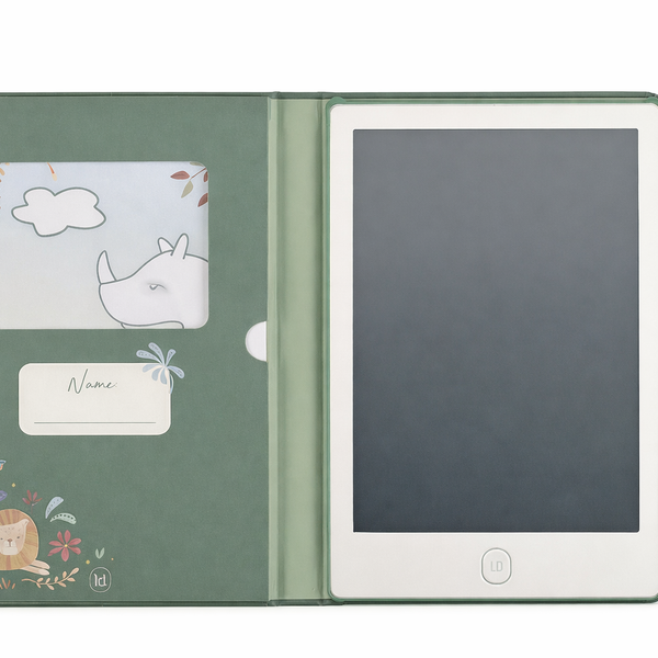 Tablette à dessin verte Safari Friends – tablette créative enfant
