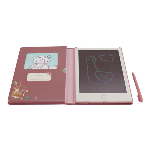 Tablette à dessin rose fairy garden – tablette créative enfant