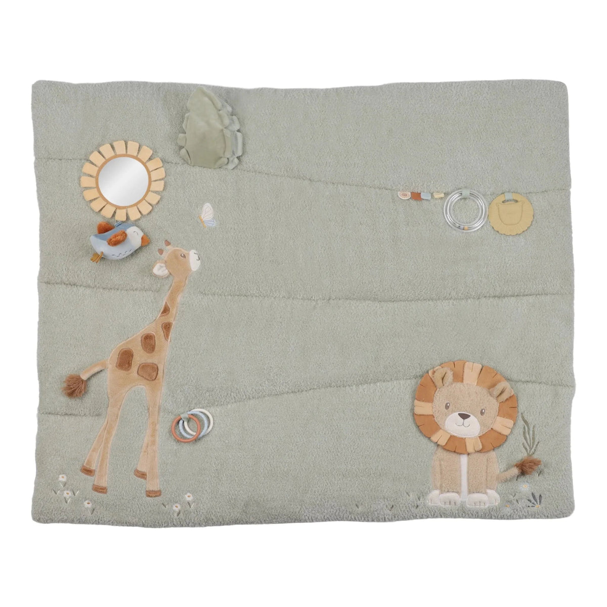 Tapis de parc Safari Friends – tapis d’éveil bébé LITTLE DUTCH