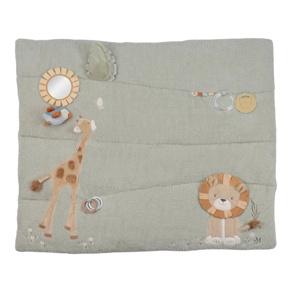 Tapis de parc Safari Friends – tapis d’éveil bébé LITTLE DUTCH
