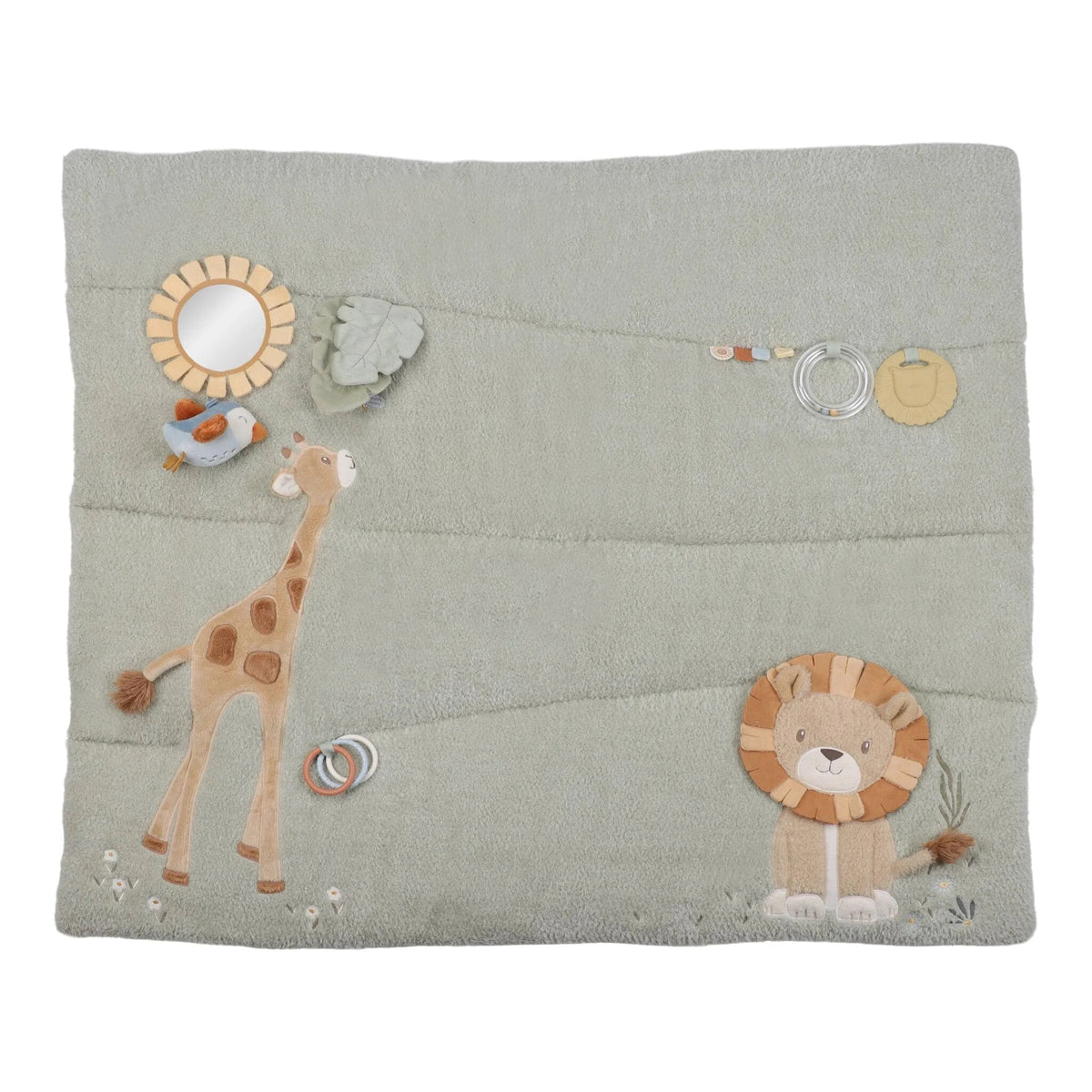 Tapis de parc Safari Friends – tapis d’éveil bébé LITTLE DUTCH