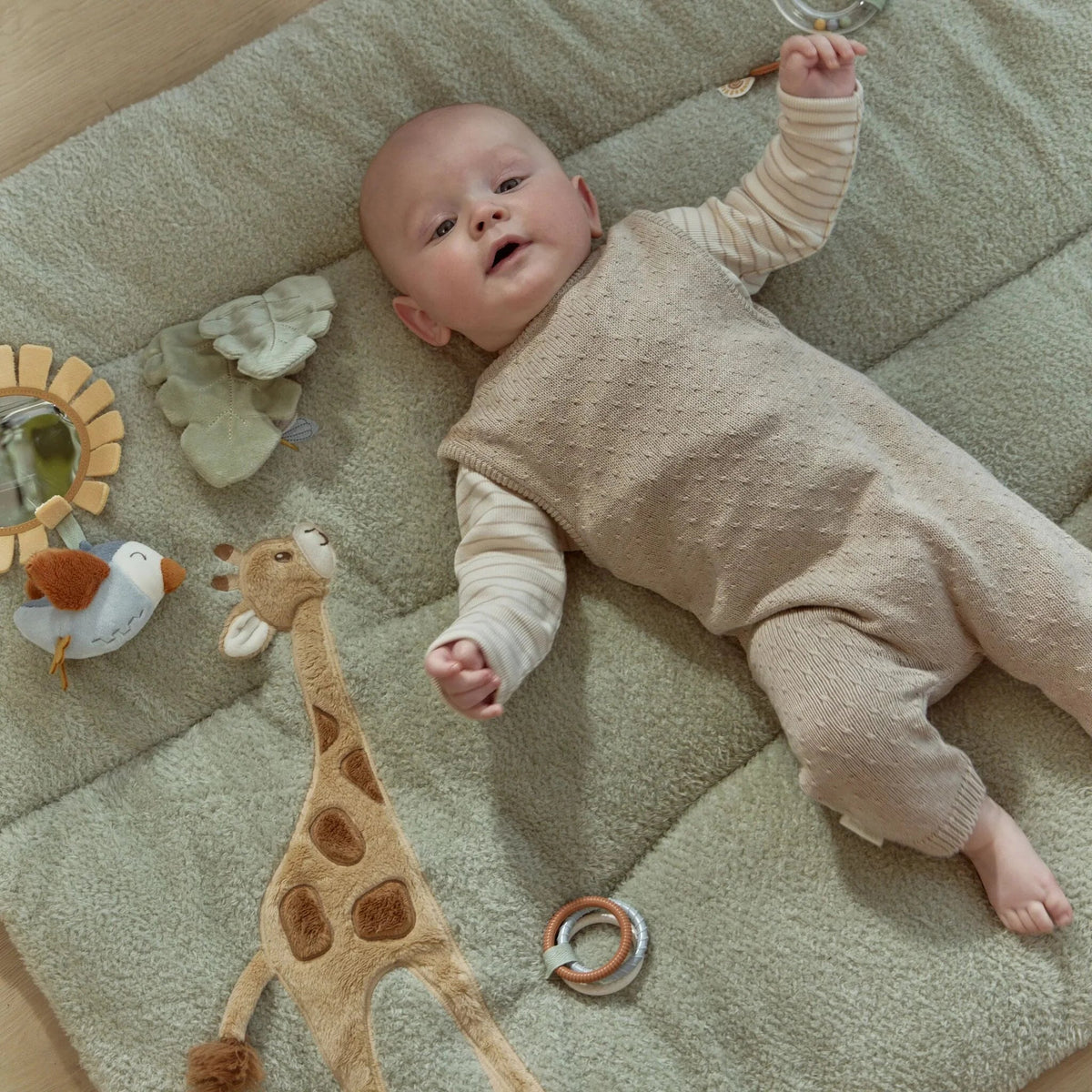 Tapis de parc Safari Friends – tapis d’éveil bébé LITTLE DUTCH