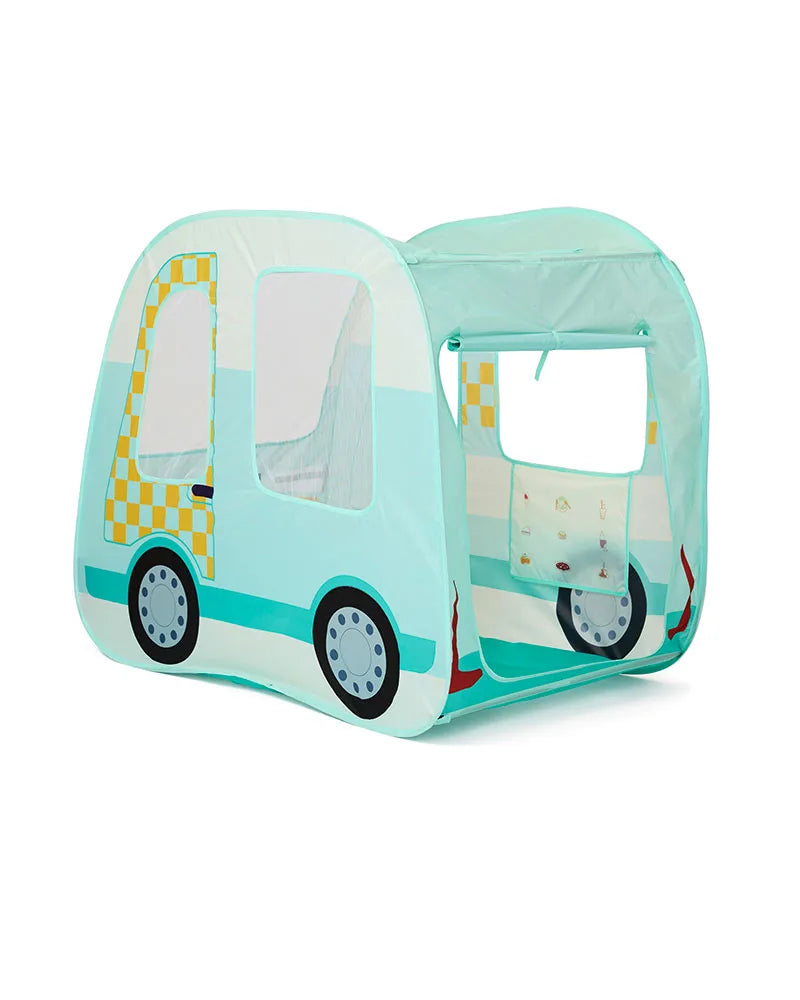 Tente enfant food truck – cabane de jeu convertible dès 2 ans