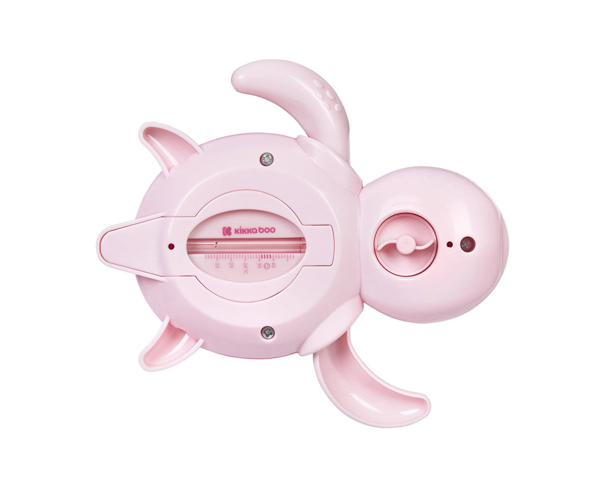 Thermomètre de bain bébé tortue rose – jouet ludique et sécurisé dès la naissance KIKA GROUP