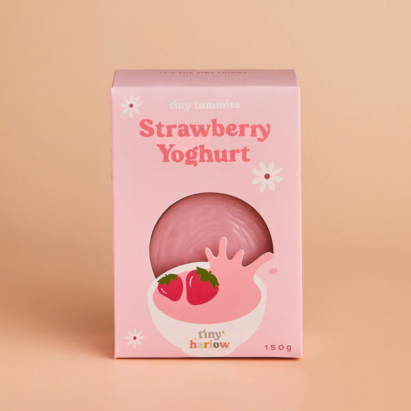 Tiny Harlow – Bol de yaourt à la fraise magique pour poupée TINY HARLOW