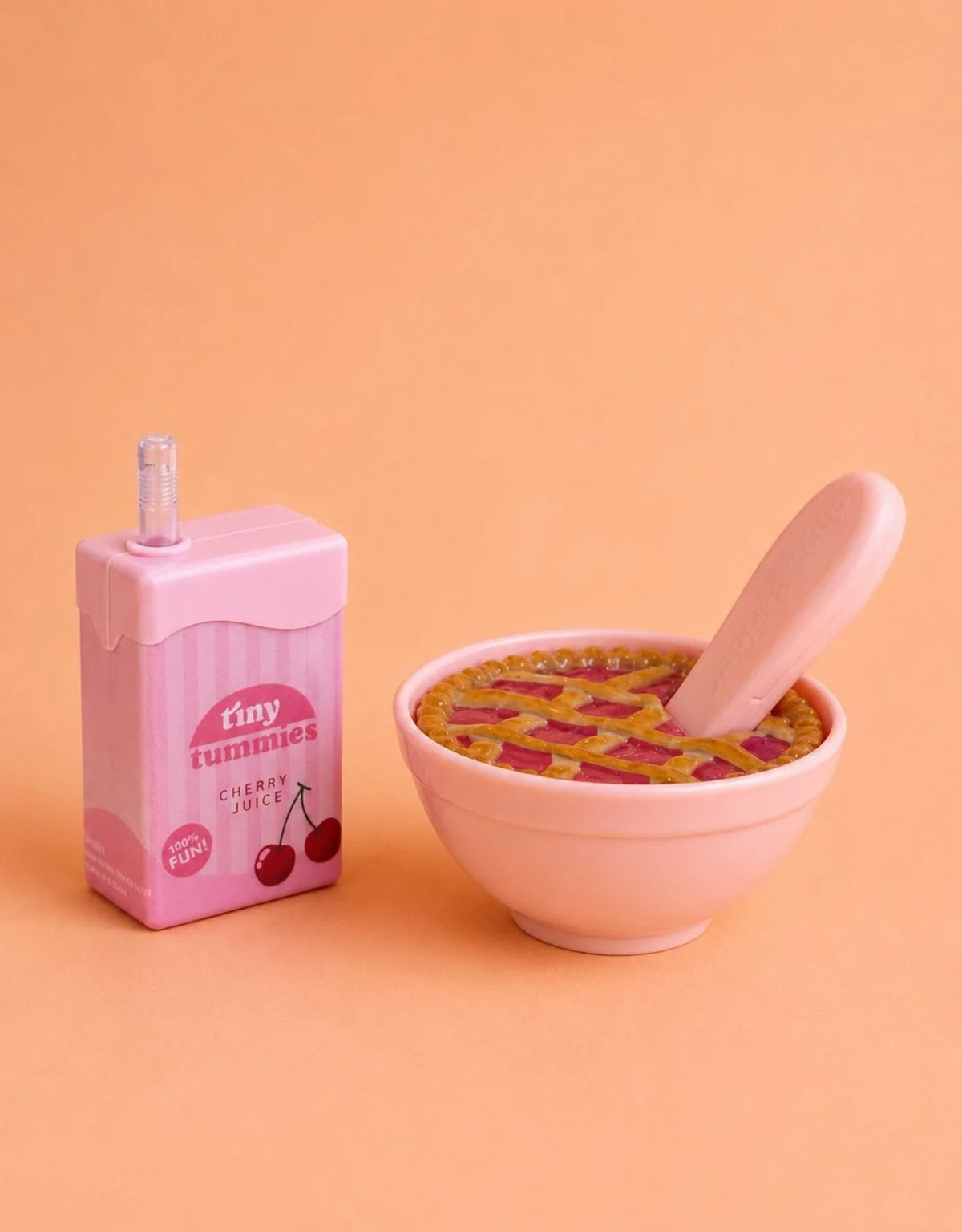 Tiny Harlow – Tarte aux cerises & jus de cerise magiques pour poupée TINY HARLOW