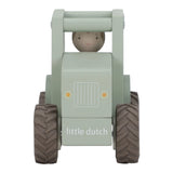 jouet ferme bois avec figurine