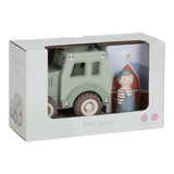 tracteur bois jouet enfant
