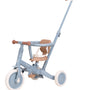 Tricycle évolutif 4 en 1 dès 1 an. Tricycle guidé, autonome, vélo d’équilibre et vélo. Favorise motricité et équilibre.